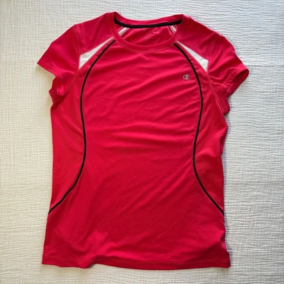 Champion Women's Red Short Sleeve Tee - Picture 1 of 5